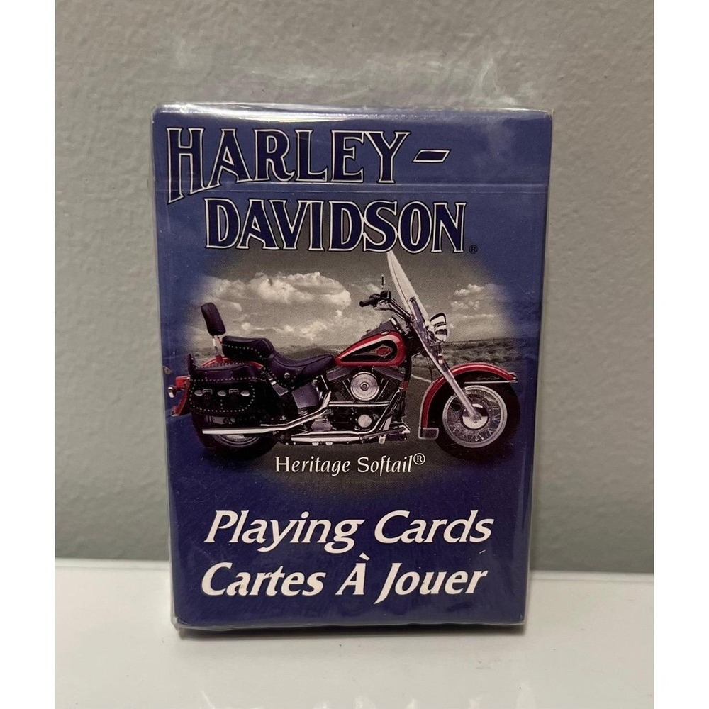 Harley Davidson Motorcycles Heritage Softtail Playing Cards New